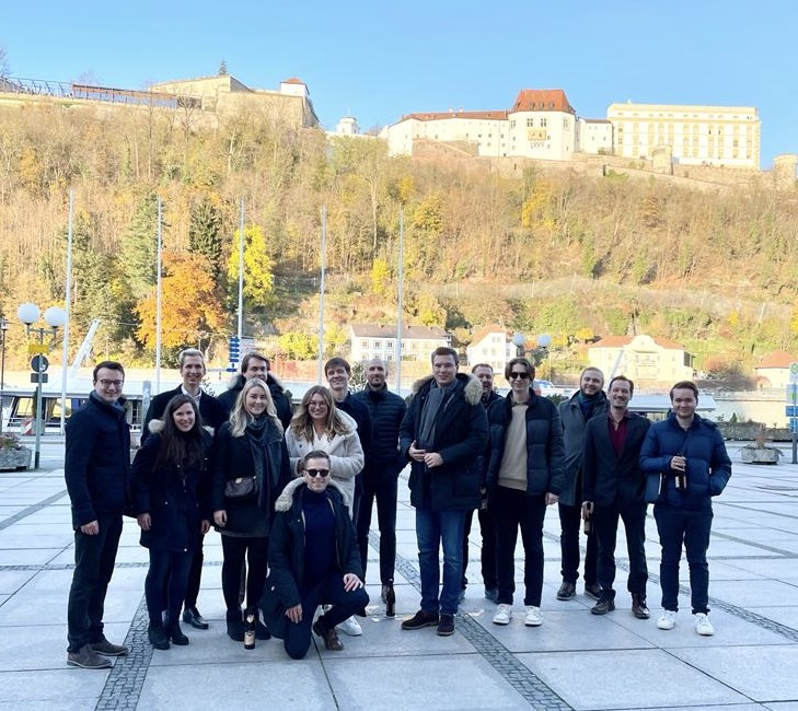 Mitglieder der Jungen Junion auf der Klausurtagung in Passau